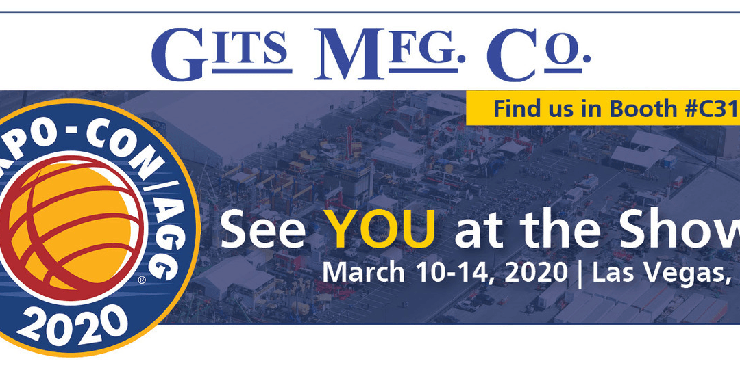 CONEXPO-CON/AGG opens next week and Gits Manufacturing will be there!