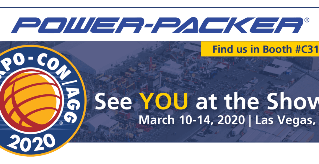 CONEXPO-CON/AGG is coming up fast and Power-Packer will be there!