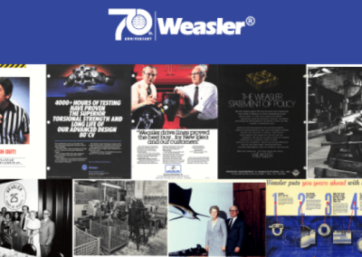 Weasler Engineering Celebrates 70 Years of Growth, Innovation and Customer Centricity