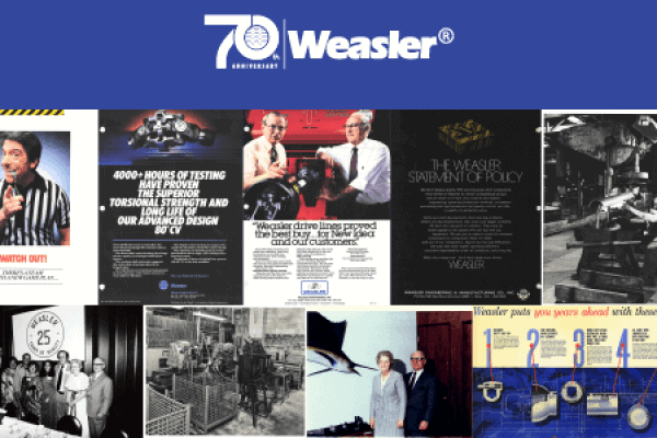 Weasler Engineering Celebrates 70 Years of Growth, Innovation and Customer Centricity