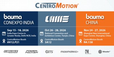 CentroMotion exhibiting at three APAC manufacturing trade shows